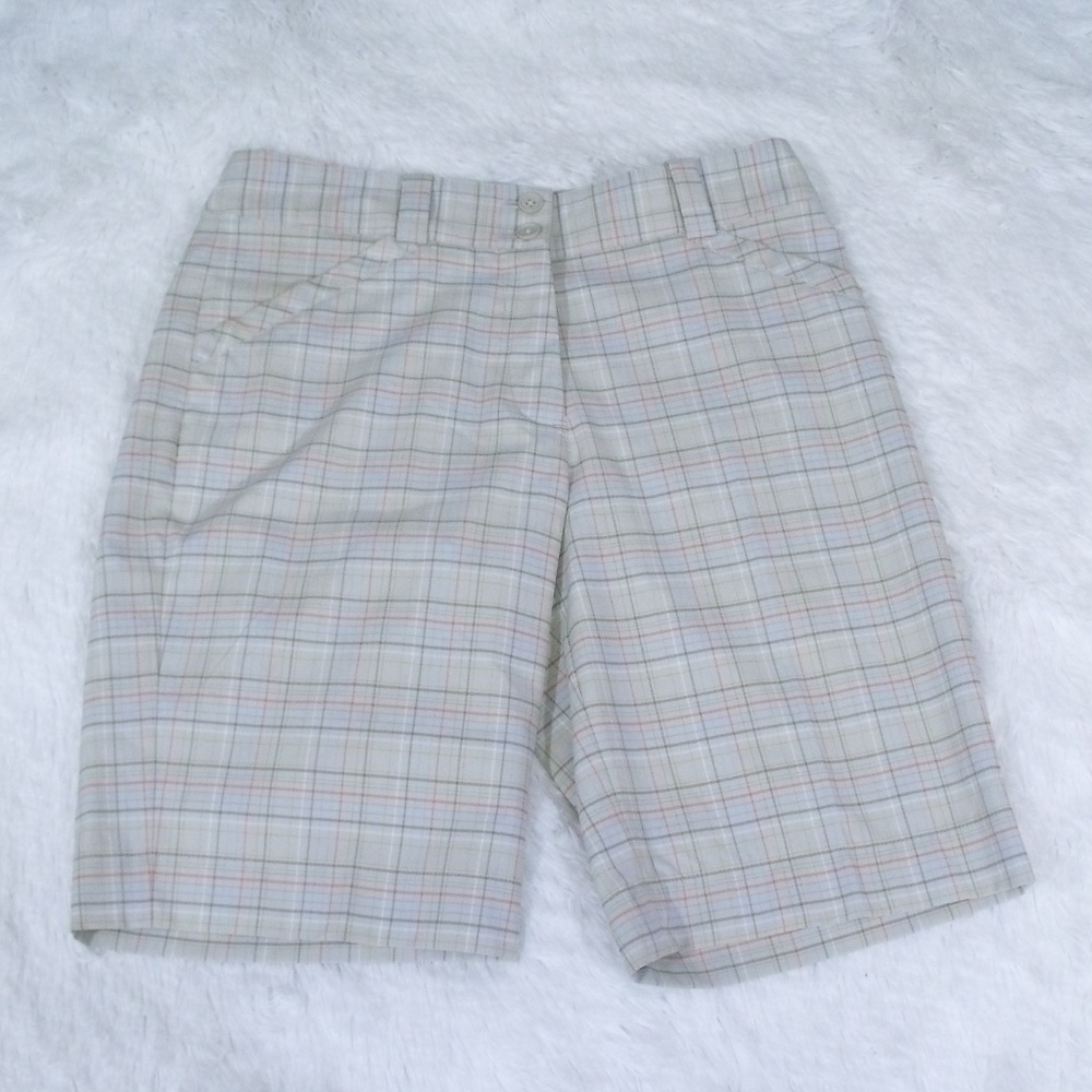 Nike Golf Fit-Dry Plaid Shorts